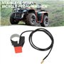eMagTech 2X Boutons D'arrêt d'urgence pour Moto 22 Mm pour Guidon avec Câble pour Mini Moto Quad 47CC/49CC Motos Tout-Terrain Mo