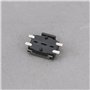 eMagTech Lot de 20 Interrupteurs à Bouton-poussoir Tactiles Latéraux SMT SMD à 4 Broches Montage en Surface 4,7 X 3,5 X 1,6 Mm 0