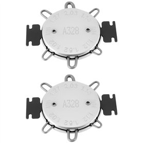 eMagTech Lot de 2 Jauges d'¨¦cartement de Bougie d'allumage Outil de Mesure de l'¨¦cartement des Bougies d'allumage M¨¦triques S