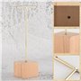 Miiauflskld 3 PièCes Mode T-Bar PréSentoir Support de Support Boucles d'oreilles Suspendus Organisateur Ensemble de