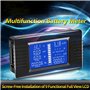 Miiauflskld Moniteur de Batterie CC Compteur de Puissance AmpèRemèTre NuméRique DC 0-200V Shunt 100A MultimèTre, Testeur de Capa