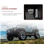 Borimend Les Accessoires de Couverture de PéDale de Voiture 5 PièCes avec Repose-Pieds pour W203 W222 W213 W205 W204 W211 W212 W