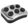 Borimend Les Accessoires de Couverture de PéDale de Voiture 5 PièCes avec Repose-Pieds pour W203 W222 W213 W205 W204 W211 W212 W