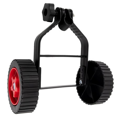 Poggapp Roue de Tondeuse à Gazon Tondeuse à Gazon Universelle Tondeuse à Gazon Ensemble de Roues de Support Réglable Tondeuse Ro