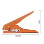 Giilayky Pince de PoinçOnnage de Bandes de Chant Outil de PoinçOnnage Pince de Masquage 8 MM Foret à Trou de Vis Chapeau Outil d