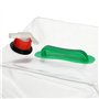 berjalan Lot de 4 bidons d'eau pliables avec bec verseur de 20 l