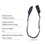Hopbucan Lot de 5 sangles de support de canne à pêche 59 cm à 130 cm Housse de protection réglable pour canne à pêche Installati