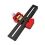 Comphic Guide de Rainure en Queue d'aronde à Double Usage, Rail de Guidage de Miroir Coulissant, Accessoires de Télescope Astron
