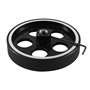 Hscjymnd 300MmX10MmX18Mm Roue Encodeur En Caoutchouc D'aluminium Industriel pour Codeur Encodeur Industriel