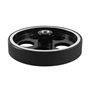 Hscjymnd 300MmX10MmX18Mm Roue Encodeur En Caoutchouc D'aluminium Industriel pour Codeur Encodeur Industriel