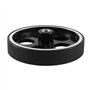 Hscjymnd 300MmX10MmX18Mm Roue Encodeur En Caoutchouc D'aluminium Industriel pour Codeur Encodeur Industriel