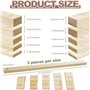 IMCCZONY 30 Pièces D'Enseignement de la Poterie Bâtons D'Argile à Rouler Guide de Rouleau D'Argile en Bois Outils D'Argile Ensem