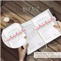 Aurelicxy 32 PièCes SéRies Bandes de Lecture GuidéEs pour les Enfants, Bandes de Lecture de la Dyslexie Surligneur RèGles de Lec