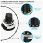 Aurelicxy 4 Pièces 3590S-2-103L 10K Ohm Potentiomètre Rotatif 10 Tours Bobiné Précision Multi-Tours Potentiomètre Bobiné