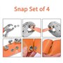 FVZWKHD Kit de Fixation à Pression Pinces Réglables Kit D'Outils de Fixation à Pression avec Ensemble de Boutons à Pression avec