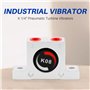Plmvhpb 1 41/4 Vibrateurs à Turbine Pneumatiques Vibrateur Industriel Doré Silencieux pour le Type à Rotule D'Oscillateur de Vib