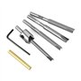 Hopbucan Kit de Mandrin pour Stylo PM-002/MT1 avec 5 Bagues, Foret de 7 mm et Économiseur de Mandrin, MT1 pour le Travail Du Boi