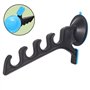 YEHEI Support de Canne à Pêche avec Ventouse pour Boîtes de Voiture à Fixation Murale, Installation Fonctionnelle, Pièces de Cha