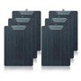 Nudiuhis Lot de 6 porte-blocs-notes au format lettre A5