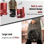 Comphic Porte-Embout de Perceuse avec Mousqueton Porte-Clés, Lot de 6pcs, 1/4", pour Visseuse à Choc. Comprend Un Porte-Clés Mou