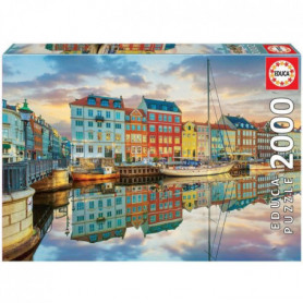 EDUCA - Puzzle - 2000 Port de Copenhague 42,99 €