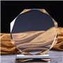 Ziiyoilh Trophée en Verre de Cristal Trophée en Cristal Vierge Médaille Remise des Diplômes Ornements Commémoratifs Prix de L'En