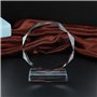 Ziiyoilh Trophée en Verre de Cristal Trophée en Cristal Vierge Médaille Remise des Diplômes Ornements Commémoratifs Prix de L'En