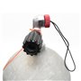 Tsudoku PlongéE sous-Marine DIN RéServoir Valve Couvercle Fileté 5/8-14NPS Bouchon Anti-PoussièRe Bouchon Anti-PoussièRe Protect