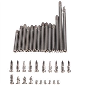 Tsudoku 34 Pcs/Set Clarinette PièCes de Rechange Vis + Kit de Tige D'Arbre de Clarinette DIY Outil Bois Instrument Accessoires