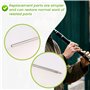 Tsudoku 34 Pcs/Set Clarinette PièCes de Rechange Vis + Kit de Tige D'Arbre de Clarinette DIY Outil Bois Instrument Accessoires