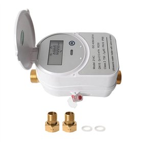 Tsudoku Compteur D'Eau Ultrasonique Zigbee DN15 avec Vanne