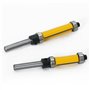 Vkyipg 1/2 Embout de Fraisage pour Défonceuse avec Tige de 6 mm et Roulement Double. Outil de Fraisage pour Défonceuse, Fraise à