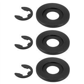 ECSiNG Lot de 3 Rondelles d'embrayage Rondelles de Pignon épaisses Clip en E 0000 958 1032 9460 624 0801 Compatible avec Stihl 0