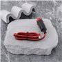 ECSiNG Lot de 2 Prises Allume-Cigare Mâles 10 A 6 V 12 V 24 V pour Voiture Onduleur Pompe à Air Tasse électrique