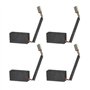 ECSiNG 2 Pièces Antenne Courte pour Moto 7" avec Vis d'adaptation Compatible avec Har-Ley Davidson 1989-2022