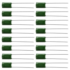 ECSiNG Lot de 100 Condensateurs de Remplacement pour Guitare électrique 2