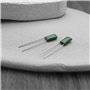ECSiNG Lot de 100 Condensateurs de Remplacement pour Guitare électrique 2,2 NF 2A222J Adaptés à La Plupart des Guitares