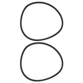 ECSiNG Courroie Trapézoïdale D'entraînement pour Motoneige 63607042111 2 Pièces Compatible avec Viking MB 650-655