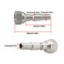 ECSiNG Lance de Nettoyeur Haute Pression avec Raccord à Baïonnette 1/4" BSP Compatible avec Kranzle 1050