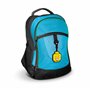 Lego Iconic Girl Face Étiquette de bagage en silicone pour voyage, salle de sport, accessoire
