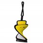 Lego Iconic Girl Face Étiquette de bagage en silicone pour voyage, salle de sport, accessoire