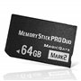 QUMOX Carte Mémoire Stick Pro Duo 64 Go Mark2 – Haute Capacité