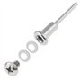 Origlam - 6 lames pour scie circulaire - Disques de coupe - Coupe de bois - Outil rotatif pour perceuses Dremel - Mandrin rotati