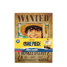 CINEREPLICAS - Calendrier de l'Avent One Piece 2025 - Licence officielle
