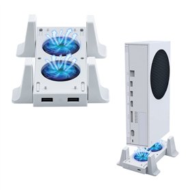 Mcbazel Support vertical pour ventilateur de Refroidissement Base Station D'accueil pour Xbox Series S Support de refroidissemen