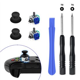 Mcbazel Joysticks de Réparation Hall Effect pour Xbox Series X&S/One/One X/One S