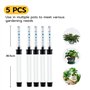 Mcbazel 5 Pièces Indicateur de Niveau d'eau Hydroponique, Jauge de Niveau d'eau avec Flotteur pour Plantes, Indicateur d'Humidit