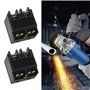 eMagTech 2pcs Meuleuse d'angle Interrupteur pour 100mm 4" meuleuse d'angle Bouton Poussoir Interrupteur d'alimentation Remplacem