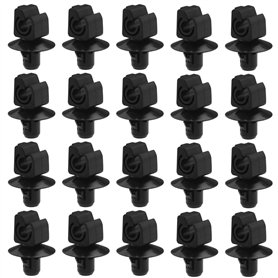 eMagTech Lot de 20pcs Clips de Support Tuyau de Rechange 6758612 Compatible avec Ford Clips Décoratifs Clips de Montage Panneau