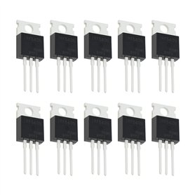 ECSiNG 20x N-Channel IRF540N MOSFET Transistor TO-220 33A 100V 3 Broches International Redresseur Puissance pour l'industrie Dom